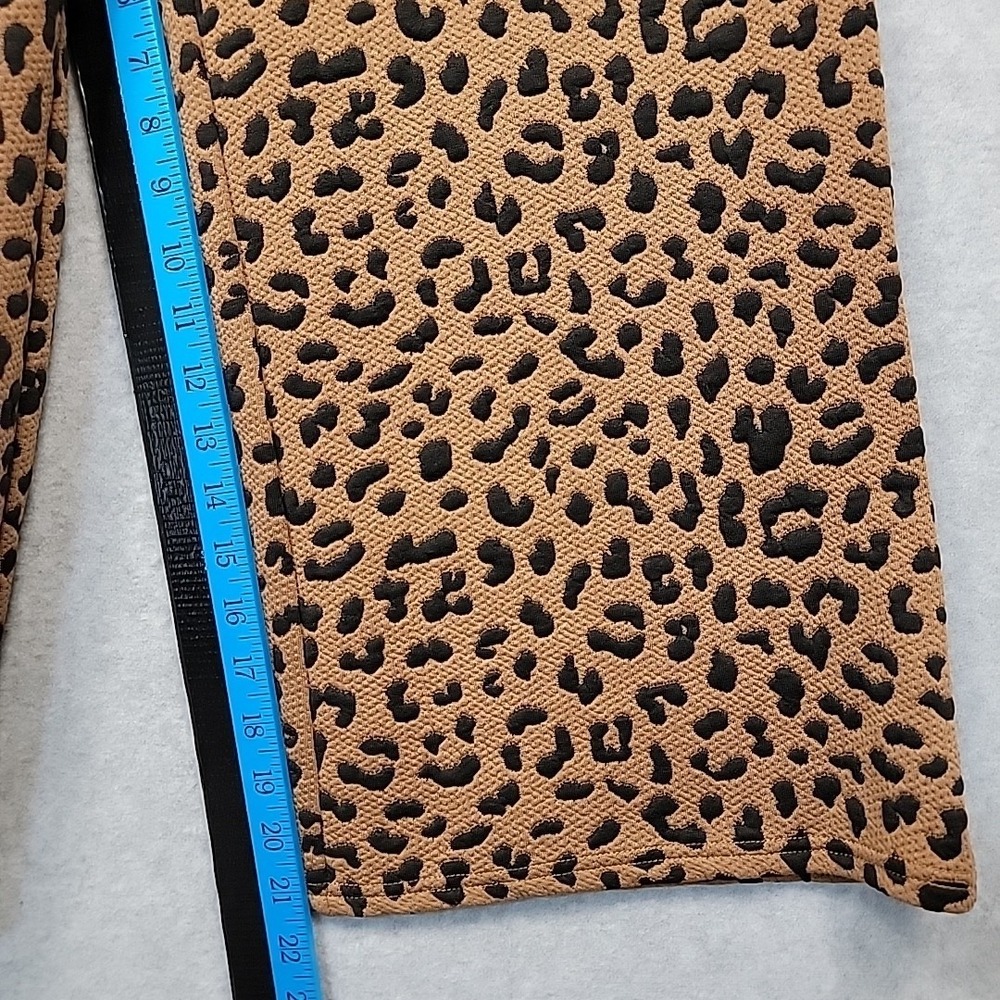 SSYS The Label Parker Set Two-piece Tan Animal Print Women's Small 4-6 Comfort‎ - Picture 11 of 15